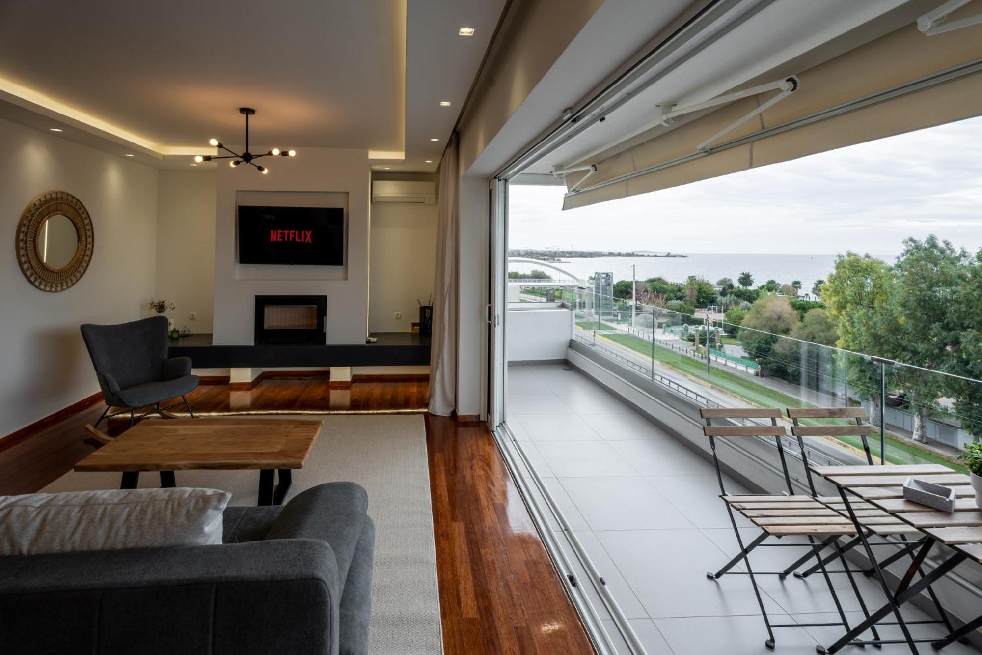 Sesilia Sea View Apartment Atina Dış mekan fotoğraf